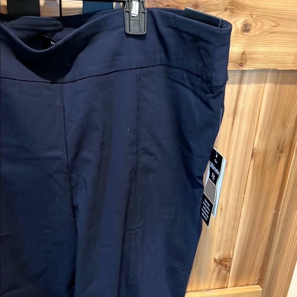 Zac & Rachel Navy Ankle Pants - Picture 7 of 11